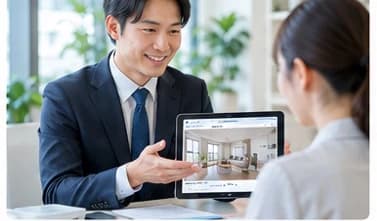 事業者向けに仕上げた物件ビジュアル